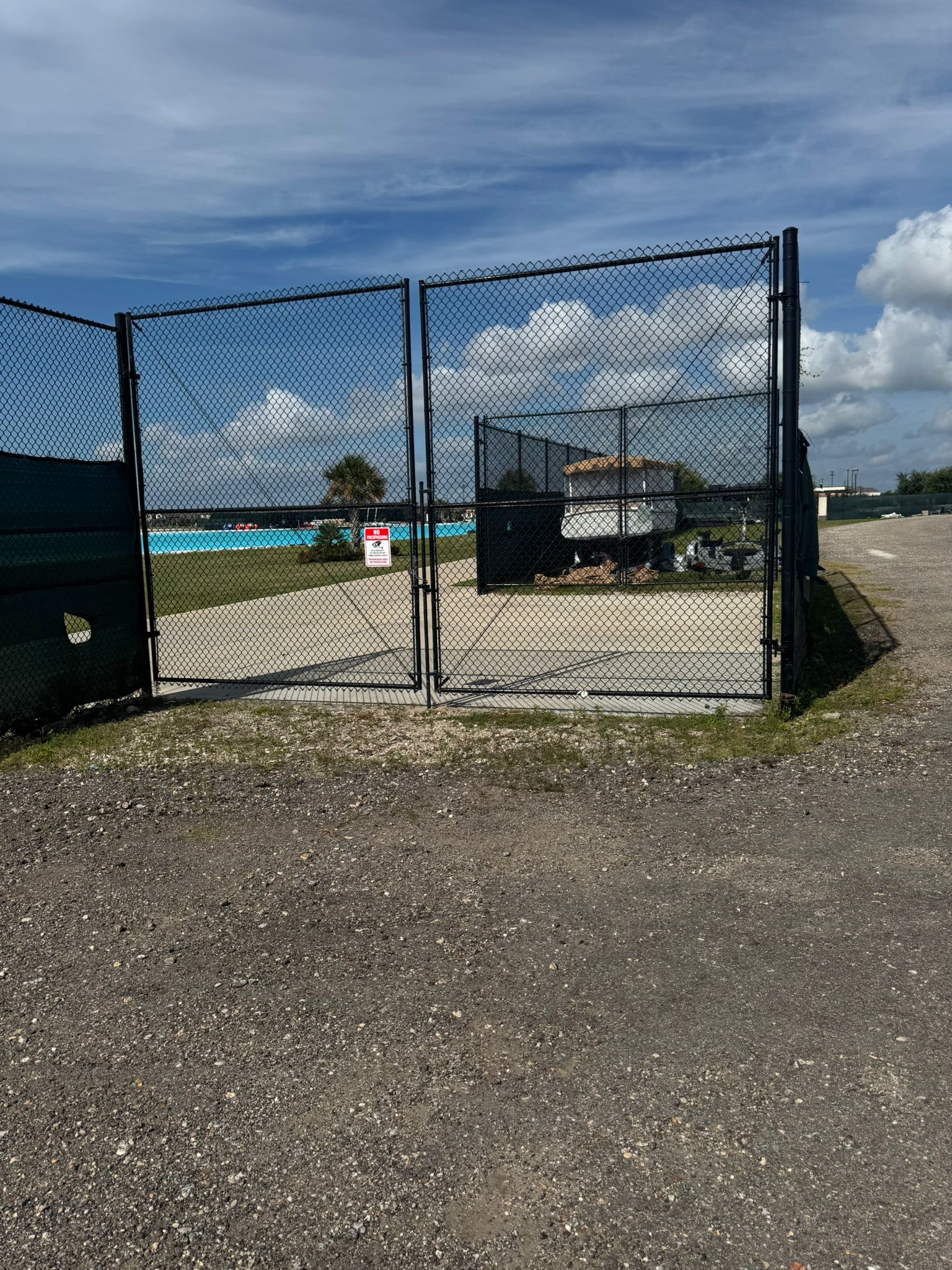 Commercial Chainlink Security Fence Houston