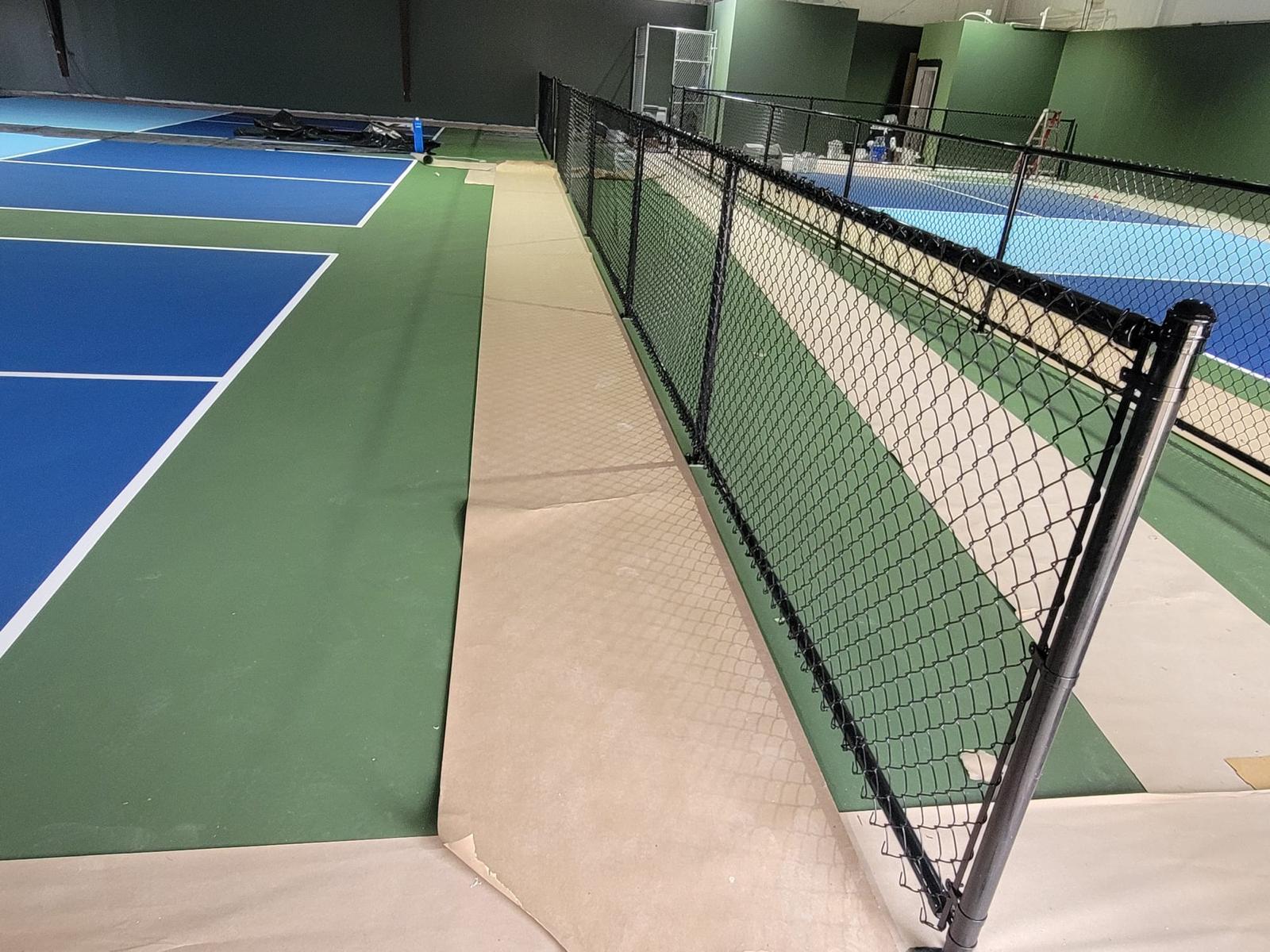Commercial Tennis Court Fence Houston