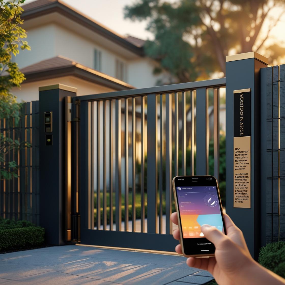 Smart Security Gate Houston